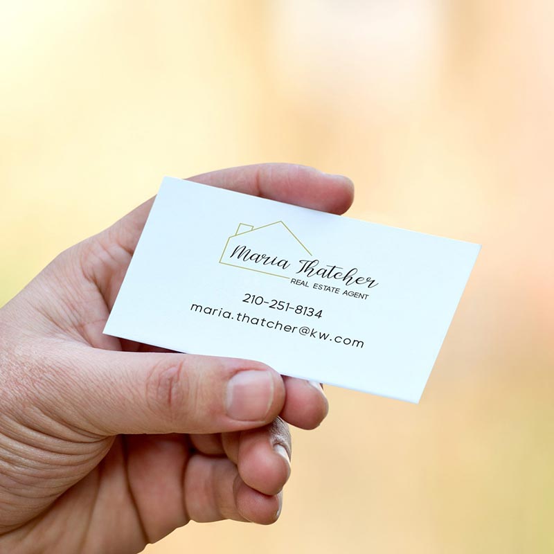 Business Card Design For Maria