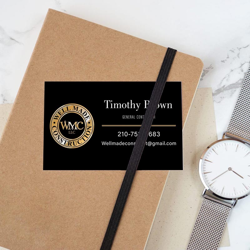 Business Card Design For Wmc