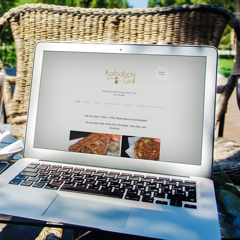 Website For Kababchi Grill